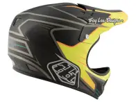 Troy Lee Designs "D2" Fullface Helmet - Pulse Black