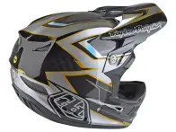 Troy Lee Designs "D3 Carbon" Fullface Helm - Cadence Gray (MIPS)