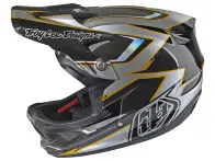 Troy Lee Designs "D3 Carbon" Fullface Helm - Cadence Gray (MIPS)