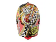 Troy Lee Designs "D3 Carbon" Fullface Helm - Longshot Red (MIPS)