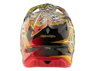 Troy Lee Designs "D3 Carbon" Fullface Helm - Longshot Red (MIPS)