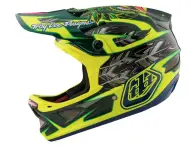 Troy Lee Designs "D3 Carbon" Fullface Helmet - Nightfall Green (MIPS)