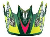 Troy Lee Designs "D3 Carbon" Fullface Helmet - Nightfall Green (MIPS)