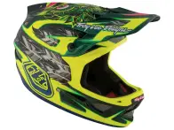 Troy Lee Designs "D3 Carbon" Fullface Helmet - Nightfall Green (MIPS)