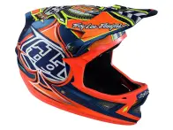 Troy Lee Designs "D3" Fullface Helm - Longshot Orange
