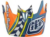 Troy Lee Designs "D3" Fullface Helm - Longshot Orange