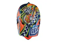 Troy Lee Designs "D3" Fullface Helm - Longshot Orange