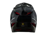 Troy Lee Designs "D4 Polyacrylite Mips" Fullface Helm - Shadow Black