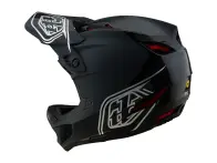 Troy Lee Designs "D4 Polyacrylite Mips" Fullface Helm - Shadow Black