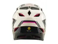 Troy Lee Designs "D4 Polyacrylite Mips" Fullface Helm - Turbo Acid Fuchsia