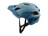 Troy Lee Designs "Flowline Mips" MTB Helmet - Point Dawn Blue/Sapphire