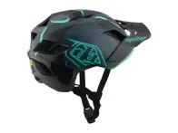 Troy Lee Designs "Flowline SE Mips" MTB Helm - Badge Carbon/Real Teal