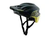 Troy Lee Designs "Flowline SE Mips" MTB Helm - Badge Gray/Glo Yellow