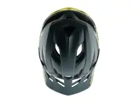 Troy Lee Designs "Flowline SE Mips" MTB Helmet - Badge Gray/Glo Yellow