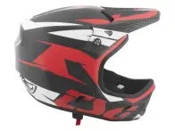 TSG "Advance Carbon Graphic Design" Fullface Helm - Red-White