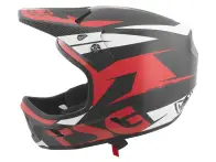 TSG "Advance Carbon Graphic Design" Fullface Helm - Red-White