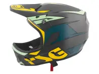 TSG "Advance Graphic Design" Fullface Helm - Blue-Yellow