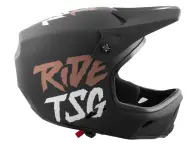 TSG "Advance Graphic Design" Fullface Helmet - Ripped Black-Copper