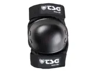 TSG "Basic" Knee + Elbows Pads + Wrist Guard Set - Black