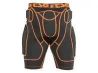 TSG "D30" Crash Pants - Black/Orange