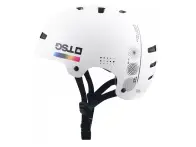 TSG "Evolution Graphic Design" BMX Helm - White Board-Cast