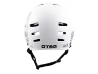 TSG "Evolution Graphic Design" BMX Helm - White Board-Cast