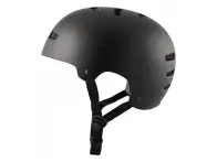 TSG "Evolution Solid Colors" BMX Helm - Satin Dark Black