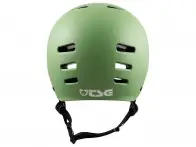 TSG "Evolution Solid Colors" BMX Helmet - Satin Fatigue Green