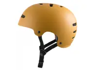 TSG "Evolution Solid Colors" BMX Helmet - Satin Yellow Ochre