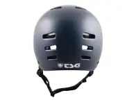 TSG "Evolution Solid Colors" BMX Helm - Satin Midnight Blue