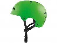 TSG "Evolution Solid Colors" BMX Helm - Satin Lime Green