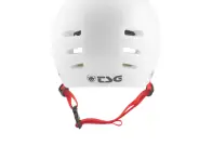 TSG "Evolution Special Makeup" BMX Helmet - Clear White