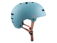 TSG "Evolution Women Solid Color" BMX Helm - Satin Porcelain Blue