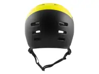 TSG "Evolution Youth Graphic Design" Helmet - Divided Acid Yellow/Black