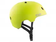 TSG "Meta Solid Colors" BMX Helmet - Satin Acid Yellow