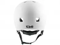 TSG "Meta Solid Color" BMX Helmet - Satin White