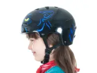 TSG "Nipper Maxi Kids Black Panther" Helm