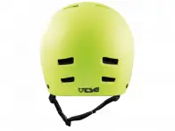 TSG "Nipper Maxi Solid Color" BMX Helmet - Satin Acid Yellow