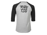 TSG "Ripped Raglan" 3/4 Longsleeve - Heather Grey/Black