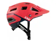 TSG "Scope Solid Color" Trail MTB Helmet - Satin Red Blue