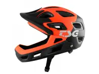 TSG "Seek Youth FR Graphic Design" Helm - Flow Black-Orange