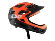 TSG "Seek Youth FR Graphic Design" Helm - Flow Black-Orange