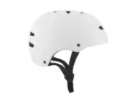 TSG "Skate/BMX Solid Colors" BMX Helmet - Injected White