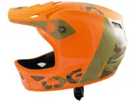 TSG "Squad Graphic Design" Fullface Helmet - Trap Acid Orange