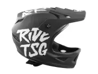 TSG "Squad Junior Graphic Design" Fullface Helm - Ripped Black