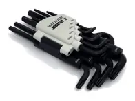 Unior "220/7TXPH" TX Wrench Set with Hole - TR9 to TR40