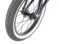 United Bikes "Recruit 16" 2018 BMX Rad - 16 Zoll - Gloss Black / Blue Speckle