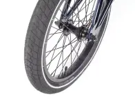 United Bikes "Recruit 18" 2018 BMX Rad - 18 Zoll - Gloss Black / Blue Speckle