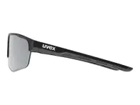 uvex "axos set" Sonnenbrille - Mirror Silver Lens / Black Matt