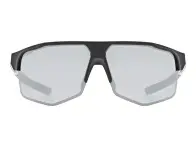 uvex "axos set" Sonnenbrille - Mirror Silver Lens / Black Matt